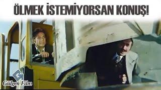 Cemil Türk Filmi | Cemil Konuşmayan Vehbi Tok'u Vinç ile Ezer