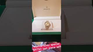 #icedoutjewelry #diamond #mothersday #rolex