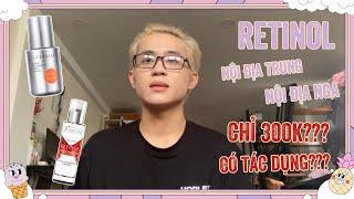 Skincare | 2 loại serum Retinol giá rẻ. Hiệu quả đến đâu ?? | LUCENBASE = Bielenda | Vũ An