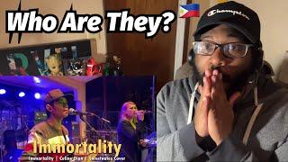  Super Singing FILIPINO Couple!!!  Sweetnotes - Immortality ( Celine Dion , Cover ) REACTION!!!