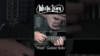 White Lion - Wait Solo Performance