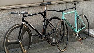 4K | Bike Check! | Bianchi Pista Concept 2005 & GT gtb