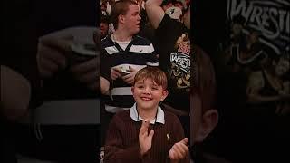 Dominik Mysterio was so proud to watch Rey Mysterio at #WrestleMania 22