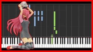 Elfen Lied - Hanayou-Anime Cover-{piano tutorial}-(Synthesia)-HD