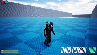 UE4: Third person HUD (Showcase)