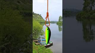 Неограниченный узел для воблера и блесны #рыбалка #узел #блесны