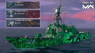 USS Ted Stevens With Full Quick Reload Build Gameplay - Modern Warships