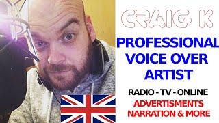 Voiceover Reel for Craig K