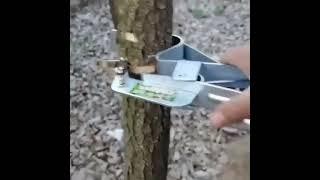 “This tool is used to kill off part is a tree   #tiacrew #diy #tree  Follow @creative engineerrr  S