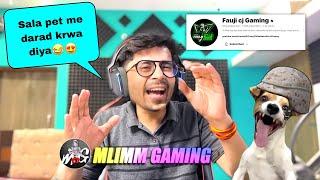 @FaujicjGaming1 REACTION ON MY VIDEOS || TROLLING  RANDOM TEAMMATES|| BGMI FUNNY & WTF MOMENTS