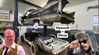 1958 Plymouth Build! Body Swapping “Christine”