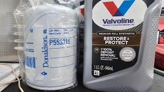 Valvoline Restore And Protect is Working Absolutely Amazing - 2015 F150 With Donaldson Filter