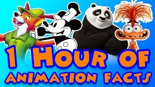 1 Hour of Animation Facts (Part 2) | Shorts Compilation