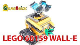 AlterLEGO Самоделка WALL-E из набора LEGO CITY 60159 исследователи джунглей [музей GameBrick]