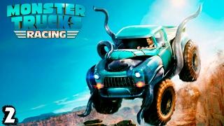 МАШИНЫ МОНСТР ТРАКИ ГОНКИ в стиле ХОТ ВИЛС. Прохождение игры MONSTER trucks racing