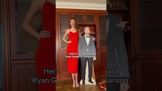 What else?#fyp #trendingshorts #tallgirl #height #giant #heels #legs #dress #ryangosling #cute