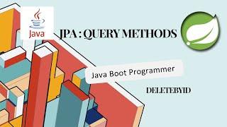 Spring JPA deleteById method