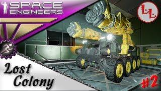 Space Engineers - КС - Lost Colony - Первое противостояние! #2