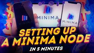 Minima Node - How to set up a node on the mobile phone and on PC step by step | Cryptus