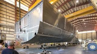 Behind the Scenes - Turning the Hull | Delta Marine