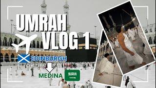 MY FIRST UMRAH VLOG 1: the 2-day travel  | UK to Saudi Arabia - Madina