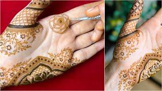 Very Beautiful Stylish Easy Mehndi Design for Hand | Mehndi design for Moder Bride