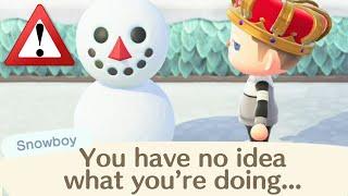  YOU'RE BUILDING SNOWBOYS ALL WRONG!  Use This Method Instead.