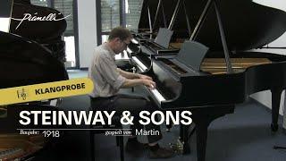 Wunderschöner Steinway & Sons M-Flügel  Klangprobe und Jazz-Improvisation mit Martin #pianelli