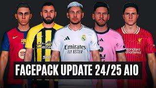 PES 2017 New Facepack Update 2024/2025 AIO - No Real Eye