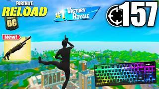 Apex Pro TKL ASMR  157 Kills Solo vs Squads  Satisfying Keyboard OG Fortnite Reload 540 FPS 4K