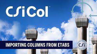 CSiCol: Importing Columns from ETABS