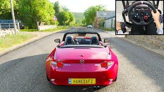 Mazda MX-5 - Forza Horizon 4 | Logitech g29 gameplay