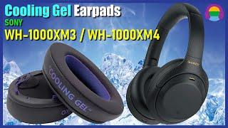 Cooling Gel Earpads for SONY WH1000XM3, WH-1000XM4 Headphones