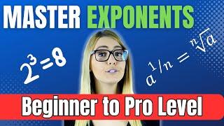 Simplifying Exponents - Laws of Exponents - Basic Math.