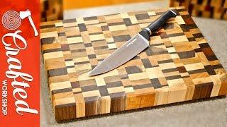 End Grain Cutting Boards from Scrap Wood How-To