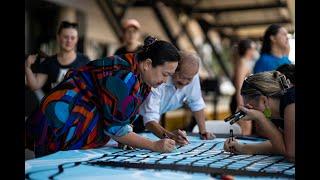 Danala | Education and Community Precinct - Community Collaborative Art at CDU’s New Campus Opening