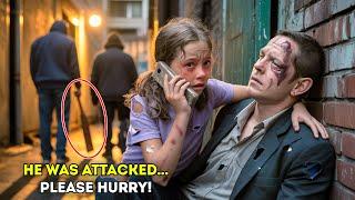 A Poor 12-Year-Old Girl Saved A Millionaire Beaten In An Alley… But What He Whispered Made Her Cry…