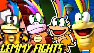 Evolution of Lemmy Koopa Battles (1988-2017)