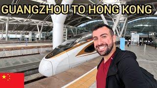 Epic Guangzhou to Hong Kong High-Speed Train! China Vlog 