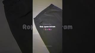 Rekomendasi Rok Span Hitam Cocok Untuk Ospek 