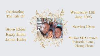 A Celebration of Life: Honouring Steve, Kizzy and Janea Elder