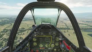 DCS World - P51D - Landing practise (far from good, but not terrible)