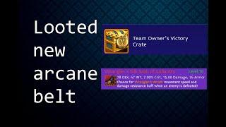 Arcane Legends - Looting new lvl 76 arcane belt !