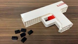 How to Build a Working Lego Gun - No Technic Pieces