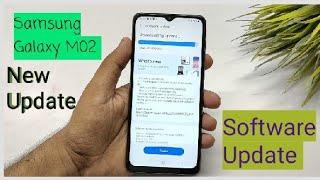 Samsung Galaxy M02 New Update | Samsung M02 One UI Update | Samsung M02 Software Update 