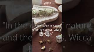 In the Dance of Nature and The Cosmos, Wicca Beckons.... #Wicca #Witchcraft #Pagan #WitchyVibes