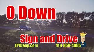 LPK Chrysler Dodge Jeep RAM of Defiance, Your Choice Own @ Only $355 mo Dec 2024