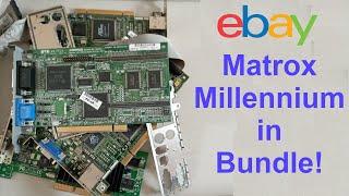 Checking Out an Ebay Matrox Millennium in a Bundle