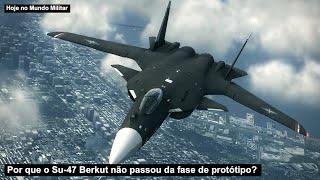 Por que o Su-47 Berkut não passou da fase de protótipo?