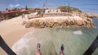 Dragon's Breath Flight Line Labadee Haiti